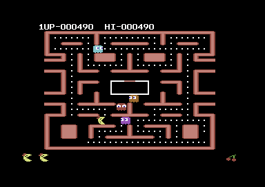 Ms Pac-Man screenshot 2 for Commodore 64